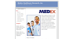 Desktop Screenshot of medexhealth.net